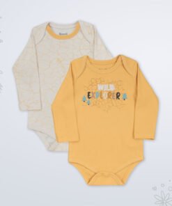 Fiú hosszú ujjú body 2 db-os szett