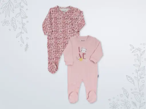 Baby Girl Romper 2 pcs Set