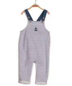 Boys/ Unisex Striped Overal